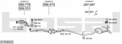 BOSAL sys08353 -