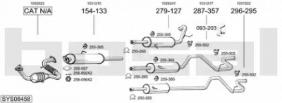 BOSAL sys08458 -