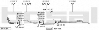 BOSAL sys08477 -