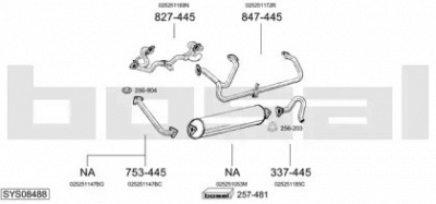 BOSAL sys08488 -