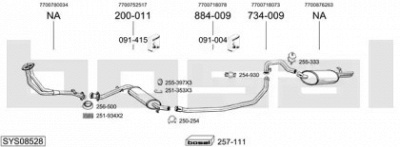 BOSAL sys08528 -
