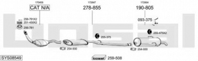 BOSAL sys08549 -