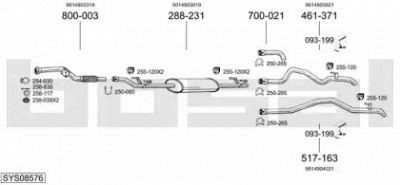 BOSAL sys08576 -