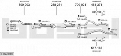 BOSAL sys08586 -