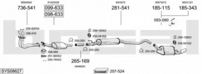 BOSAL sys08627 -
