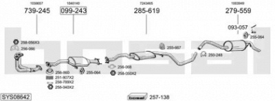 BOSAL sys08642 -