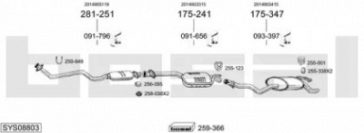 BOSAL sys08803 -
