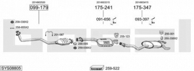 BOSAL sys08805 -
