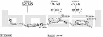BOSAL sys08807 -