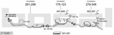 BOSAL sys08811 -  