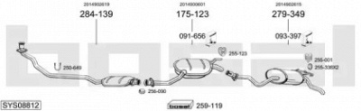 BOSAL sys08812 -  