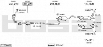 BOSAL sys08851 -