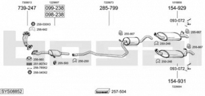 BOSAL sys08852 -