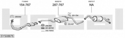 BOSAL sys08876 -