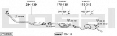 BOSAL sys08883 -  