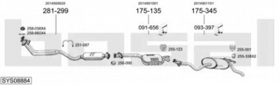 BOSAL sys08884 -  