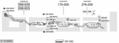BOSAL sys08890 -