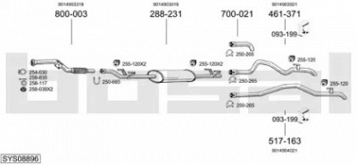 BOSAL sys08896 -