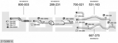 BOSAL sys08918 -