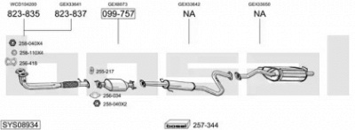BOSAL sys08934 -