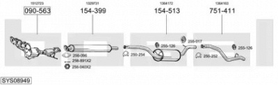 BOSAL sys08949 -  