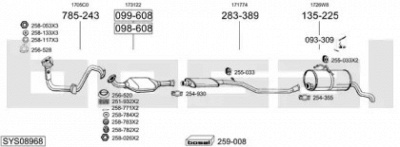 BOSAL sys08968 -