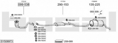 BOSAL sys08973 -