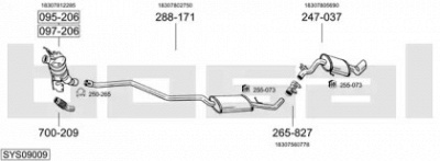 BOSAL sys09009 -