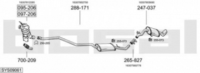 BOSAL sys09061 -