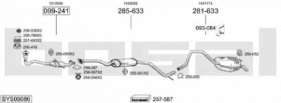 BOSAL sys09086 -