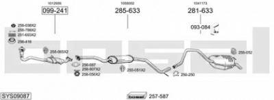 BOSAL sys09087 -