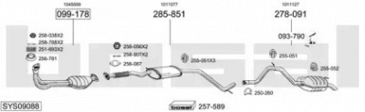 BOSAL sys09088 -