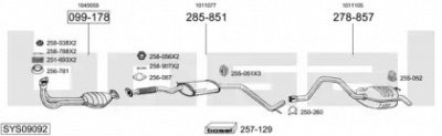 BOSAL sys09092 -  