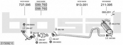 BOSAL sys09210 -