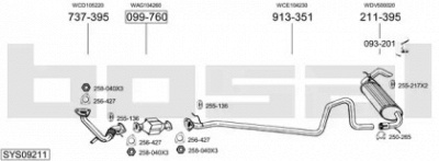 BOSAL sys09211 -