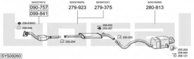 BOSAL sys09260 -