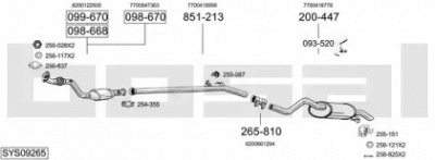 BOSAL sys09265 -