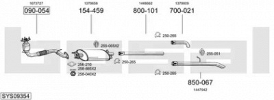 BOSAL sys09354 -