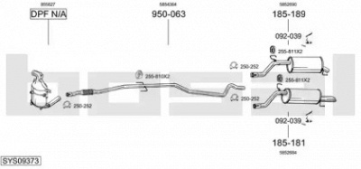 BOSAL sys09373 -