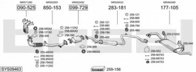 BOSAL sys09463 -