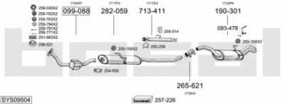 BOSAL sys09504 -  