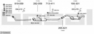 BOSAL sys09505 -  