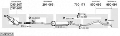 BOSAL sys09553 -