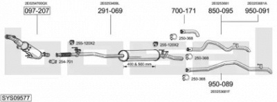 BOSAL sys09577 -