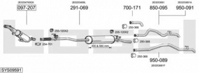 BOSAL sys09591 -