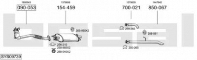BOSAL sys09739 -