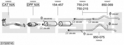 BOSAL sys09745 -