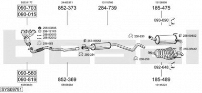 BOSAL sys09791 -