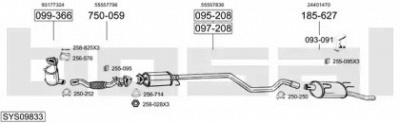 BOSAL sys09833 -