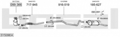 BOSAL sys09834 -